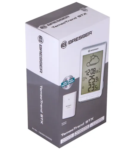 Weather Station Bresser TemeoTrend STX RC , white