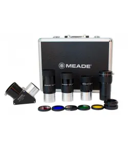 Eyepiece set Meade Series 4000 1.25" , 5 eyepieces, Barlow, filters and carrying case