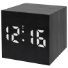 Bresser MyTime WAC Tabletop Alarm Clock, black