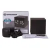 Bresser MyTime WAC Tabletop Alarm Clock, black