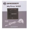 Bresser MyTime WAC Tabletop Alarm Clock, black