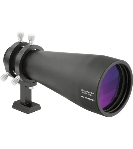 Orion 70 mm ieškiklis su laikikliu keičiamais okuliarais