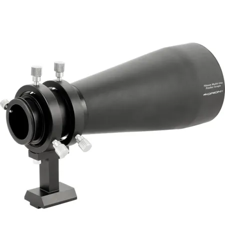 Orion 70 mm ieškiklis su laikikliu keičiamais okuliarais