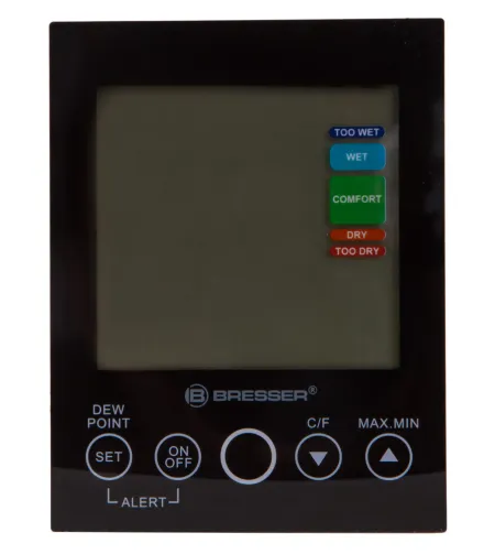Bresser Mould Alert Hygrometer, black