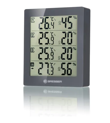 BRESSER Temeo Hygro Quadro grey