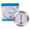Bresser MyTime Bath Waterproof Wall Clock, white