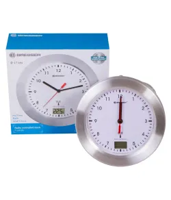 Bresser MyTime Bath Waterproof Wall Clock, white