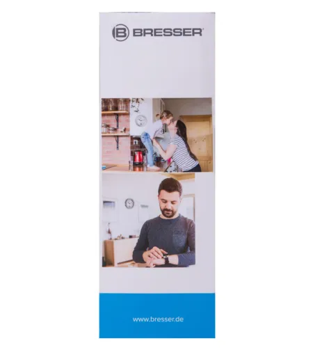 Bresser MyTime Bath Waterproof Wall Clock, white