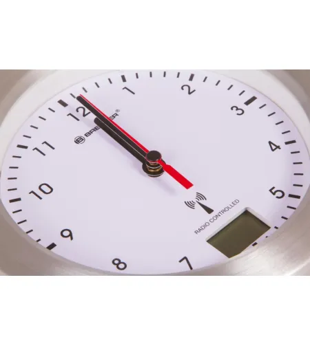 Bresser MyTime Bath Waterproof Wall Clock, white