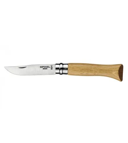 Knife Opinel Classic Nr 8 Oak Stainless Steel