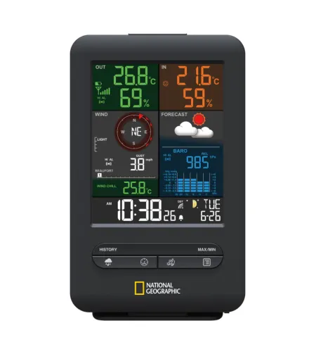 National Geographic 256-color and RC weather center 5-in-1