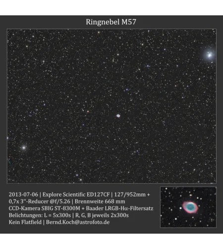 Reducer/corrector EXPLORE SCIENTIFIC 3" 0,7x
