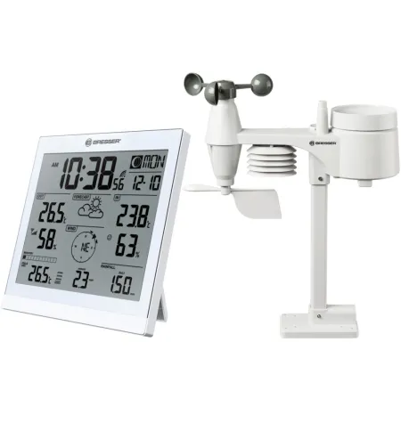 Weather Center JC with 5-in-1 Outdoor Sensor, XXL, BRESSER