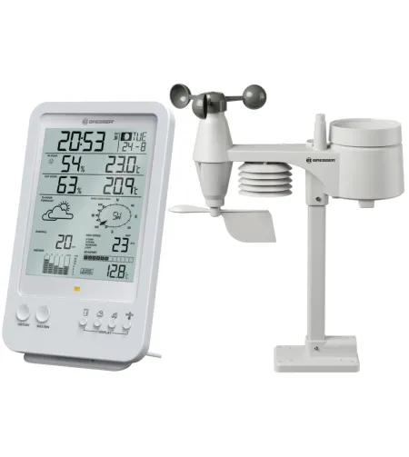 Weather Center 5-in-1 white, BRESSER