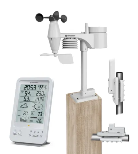 Weather Center 5-in-1 white, BRESSER