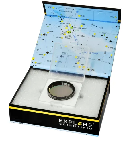Ūko filtras O-III 12nm, 2", EXPLORE SCIENTIFIC
