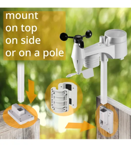 ClearView Weather Center BRESSER  with 7-in-1 Sensor WIFI