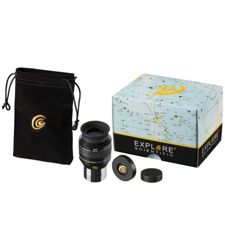 Okuliaras 25mm Ar  52&deg; LER 1.25" EXPLORE SCIENTIFIC