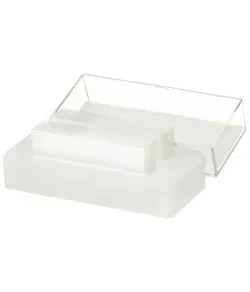 Stiklai/ skaidrės, 100 pcs. 24x50mm Boro 3.3