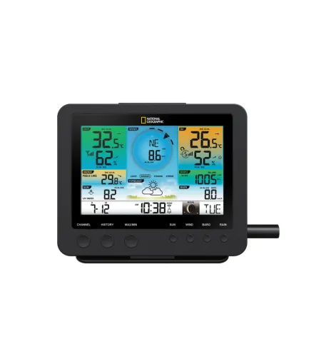Weather Center with 7in1 Sensor,  WIFI, Colour, NATIONAL GEOGRAPHIC