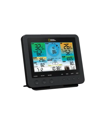 Weather Center with 7in1 Sensor,  WIFI, Colour, NATIONAL GEOGRAPHIC
