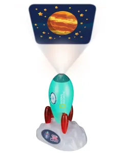 Slaidu projektors, Space Rocket & Night Light, NATIONAL GEOGRAPHIC