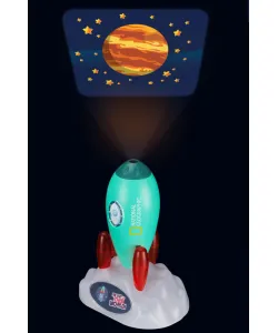 Slaidu projektors, Space Rocket & Night Light, NATIONAL GEOGRAPHIC