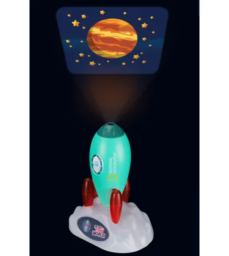 Slaidu projektors, Space Rocket & Night Light, NATIONAL GEOGRAPHIC