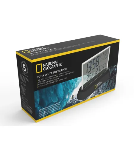 Meteoroloģiskā stacija, caurspīdīga, bezvadu, National Geographic