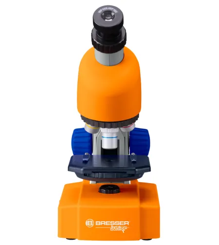 Mikroskops 40x-640x ar piederumiem un cieto kārbu, BRESSER Junior