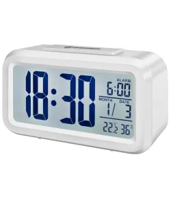 BRESSER MyTime Duo Alarm Clock white