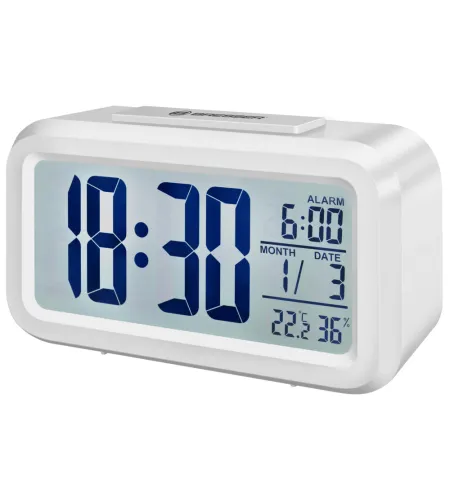 BRESSER MyTime Duo Alarm Clock white