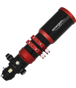 Telescope apochromatic refractor Pro APO AP 104/650 ED OTA + 2'' Field Flattener, Omegon