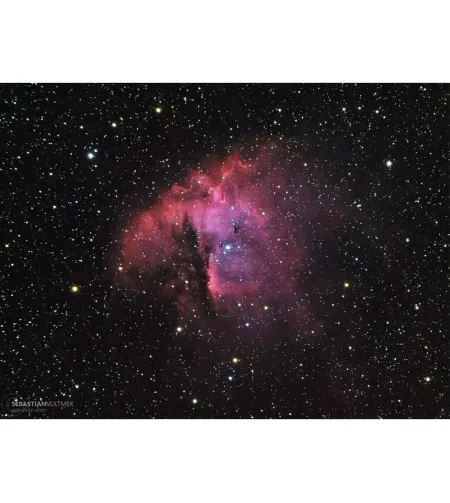 Telescope apochromatic refractor Pro APO AP 104/650 ED OTA + 2'' Field Flattener, Omegon