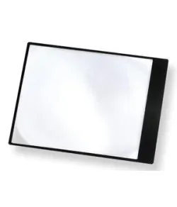 „Carson DM-11&ldquo;, „MagniSheet 2X&ldquo; didelio formato didinamasis stiklas