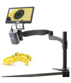 Mikroskopas, IS-03, 1x-14x, kamera 2MP, 11,5 colių ekranas, Optika