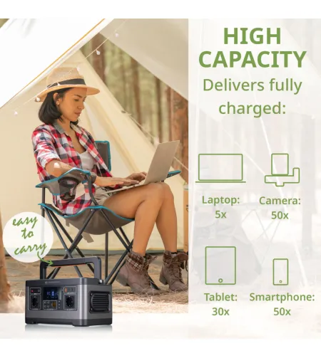 BRESSER portatīvā elektrostacija 500 W