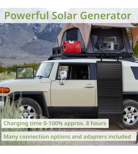 BRESSER portatīvā elektrostacija 500 W