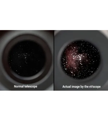 Teleskopas N 114/450 eVscope, Unistellar