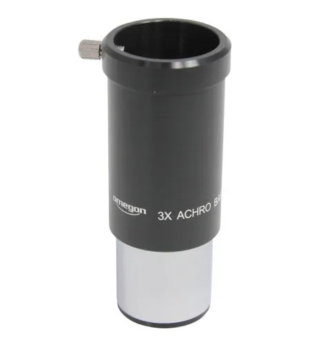 Lēce Barlow Omegon 3x, Achromatic, 1,25 "