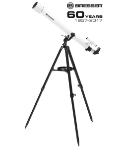 Telescope with phone adapter, Classic 60/900 AZ Refractor, BRESSER