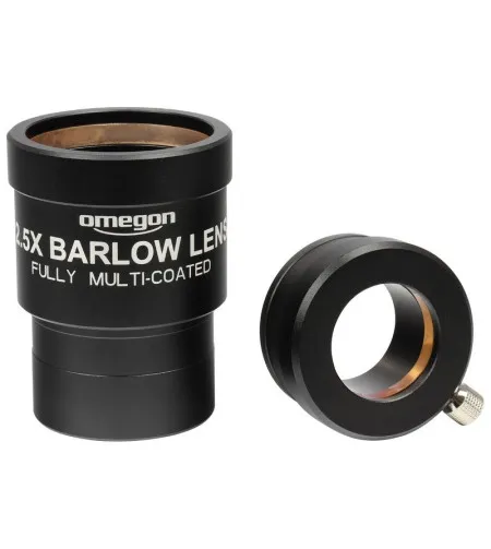 Omegon Oberon Barlow lens 2.5x 2&rdquo;