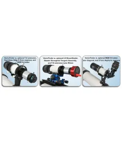 Finder scope with MQR IV bracket, 10x60, Vario-Finder, Baader