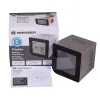 Bresser FlipMe Tabletop Alarm Clock, silver