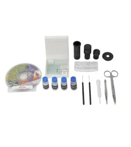 Mikroskopas, MonoView, achromat, Omegon, MicroStar 1280x, LED