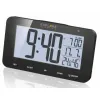 Explore Scientific RC Digital Alarm Clock, black