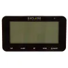 Explore Scientific RC Digital Alarm Clock, black