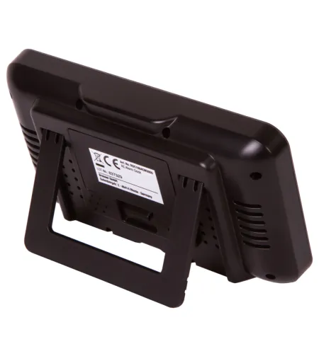 Explore Scientific RC Digital Alarm Clock, black