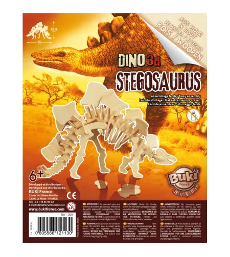 Конструктор Деревянный динозавр, Buki