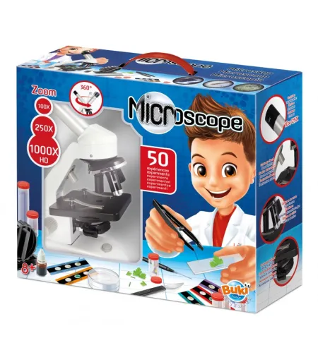 Microscope, Buki, 50 experiments